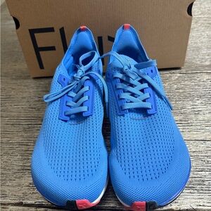 Flux Adapt Runner Blue Knit M 8 Womens 9.5 New
